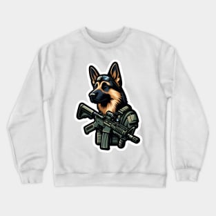 Tactical German Shepard Crewneck Sweatshirt